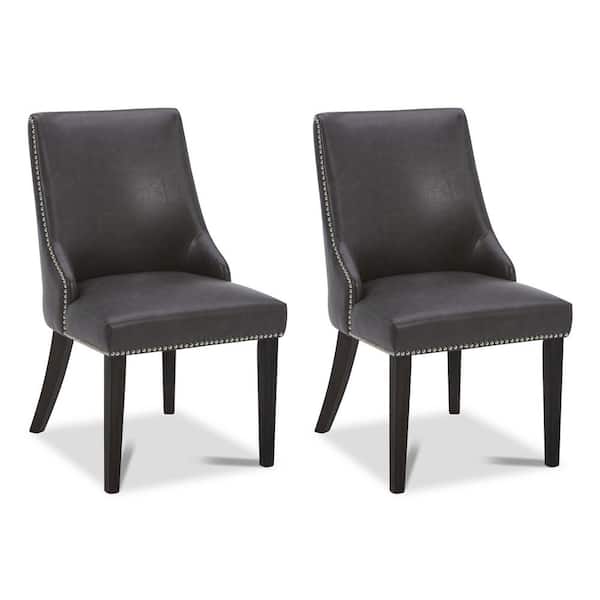 Grey retro dining chairs sales