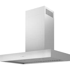 Roma Groove 30 in. 600 CFM Convertible Wall Mount Range Hood with LED Lighting in Stainless Steel