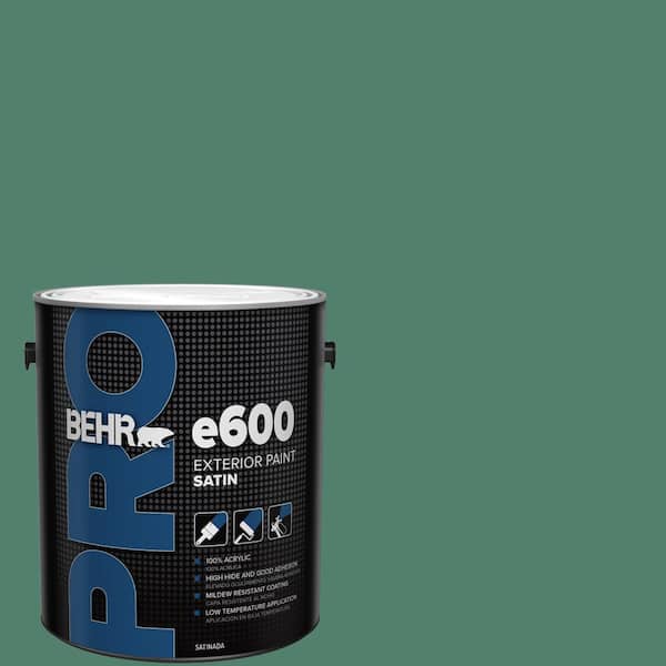 1 gal. #M430-6 Park Bench Satin Exterior Paint