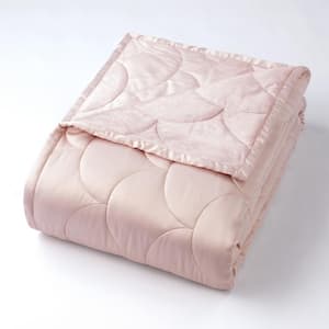 MODERN THREADS Dusty Rose 100% Cotton Thermal Full/Queen Blanket  5THRBLKG-RSE-QN - The Home Depot