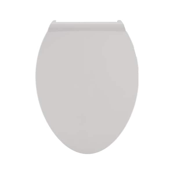 American Standard Commercial Elongated Open Front Toilet Seat Less Cover in  White 5901.100.020 - The Home Depot