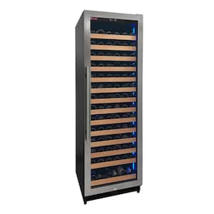 Reserva 163-Bottle 71 in. Tall Single Zone Right Hinge Digital Wine Cellar Cooling Unit in Stainless Steel