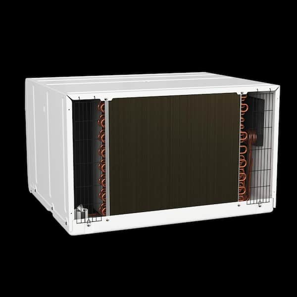 DURASTAR - 12,000 BTU 230-Volt Through-the-Wall Air Conditioner Cools 550 sq. Ft. with remote in White