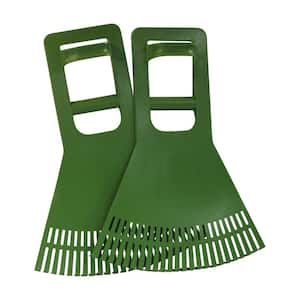 Premium Quality USA Leaf Claw Pick-Up Scoops With Power Dynamics Extended Grip for Leaves, Grass, Lawn, Twigs, or Debris