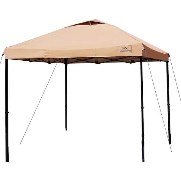 Unbranded Outdoor Shade 10 ft. x 10 ft. Kihaki Pop Up Canopy Tent with Adjustable Legs and Carry Bag