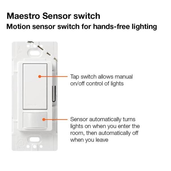 maestro motion sensor light switch