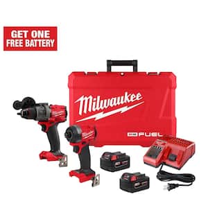 Milwaukee M18 Brushless 1/2 High Torque Impact Wrench with Friction Ring  Kit - 2666-21B