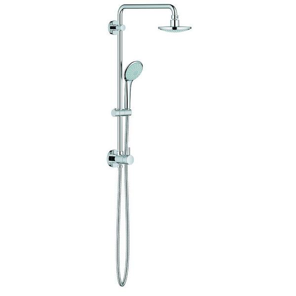 GROHE 1-spray 5.5 in. Dual Shower Head and Handheld Shower Head in StarLight Chrome