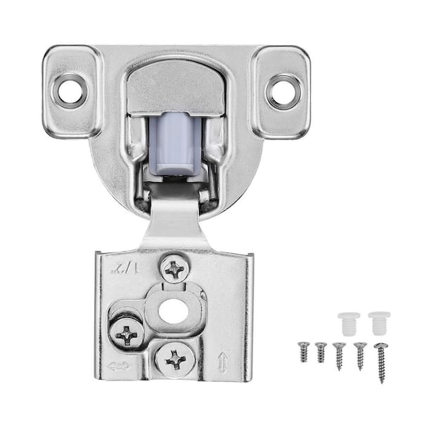 Cabinet Hinges, 30-Pack, Partial Overlay, Soft-Close, Concealed, Framed Cabinet Type, stainless steel, butt gate hinge