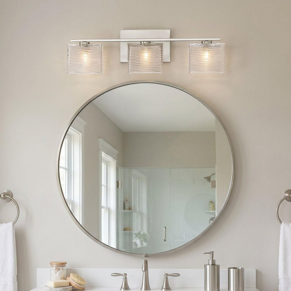 Quoizel Westcap 3-Light Brushed Nickel Vanity Light WCP8603BN