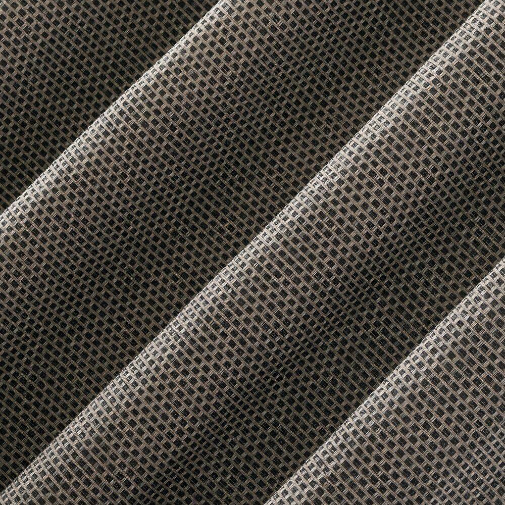 Coal Gray Polyester Blackout Grommet Curtain Panel 50" x 96"
