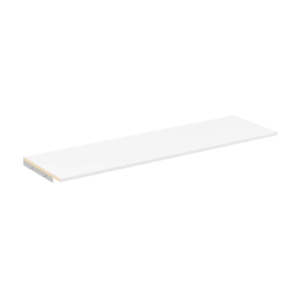 Style+ 48 in. W White Top Shelf Kit