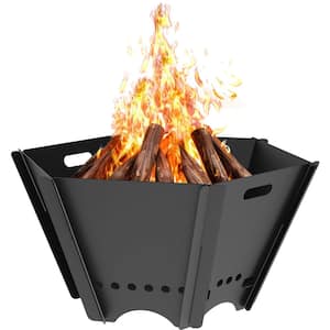 Small Portable 19 in. Steel Fire Pit