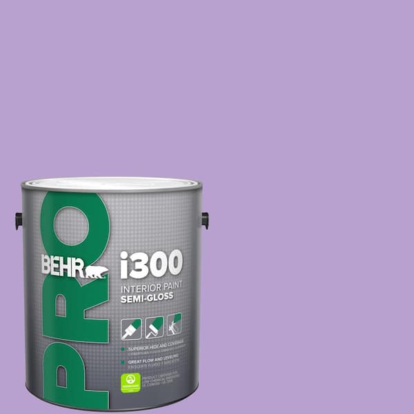 BEHR PRO 1 gal. #P570-3 Flower Girl Semi-Gloss Interior Paint