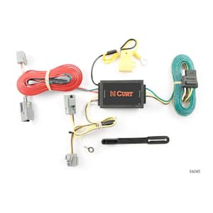Custom Vehicle-Trailer Wiring Harness, 4-Way Flat Output, Select Volvo XC90, Quick Electrical Wire T-Connector