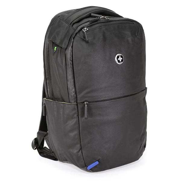 SwissDigital Remote Medium Black Polyester Backpack
