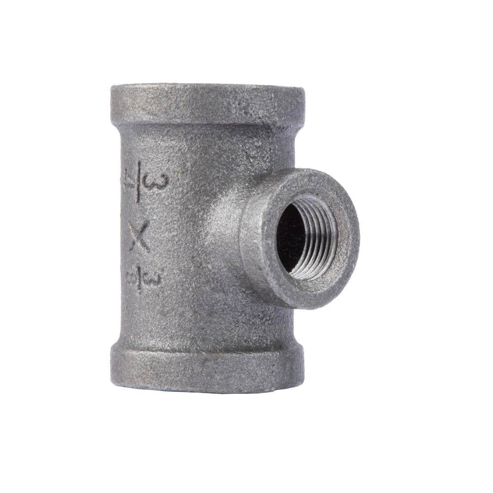 3/4 in. x 3/4 in. x 3/8 in. Black Iron Reducing Tee price history on PriceWatchPro