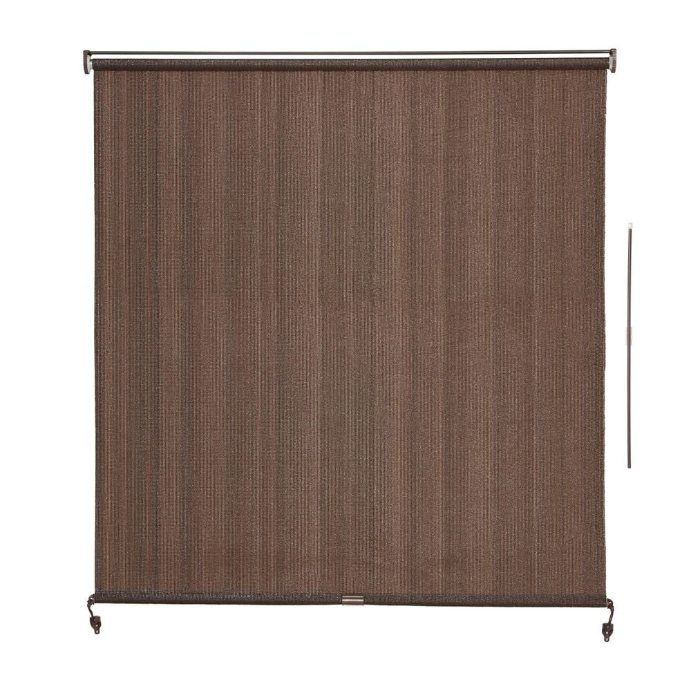 Deluxe Coffee NuRise Cordless UV Blocking HDPE Outdoor Shade - 72 in. W x 84 in. L price history on PriceWatchPro