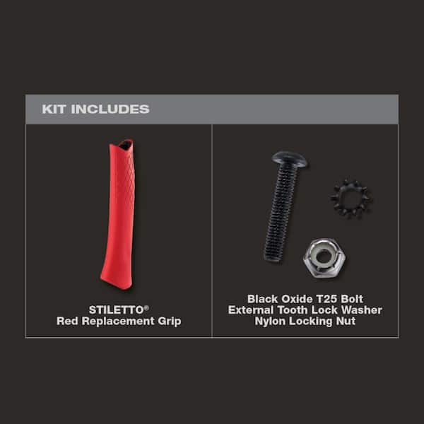TiBone/TRIMBONE Hammers Red Replacement Grip