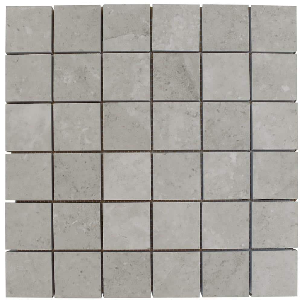 Iris Fumo 4 in. x 0.41 in. Matte Porcelain Floor and Wall Mosaic Tile Sample price history on PriceWatchPro