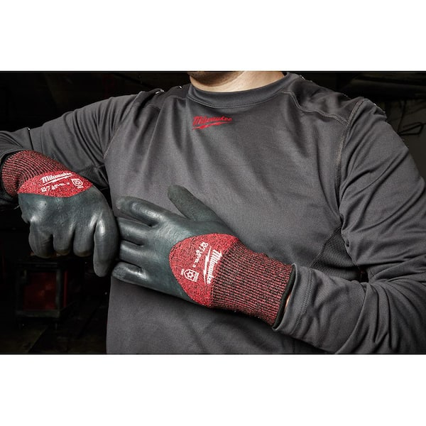 Milwaukee 48-22-8922 Cut Level 3 Insulated Winter Work Gloves LARGE