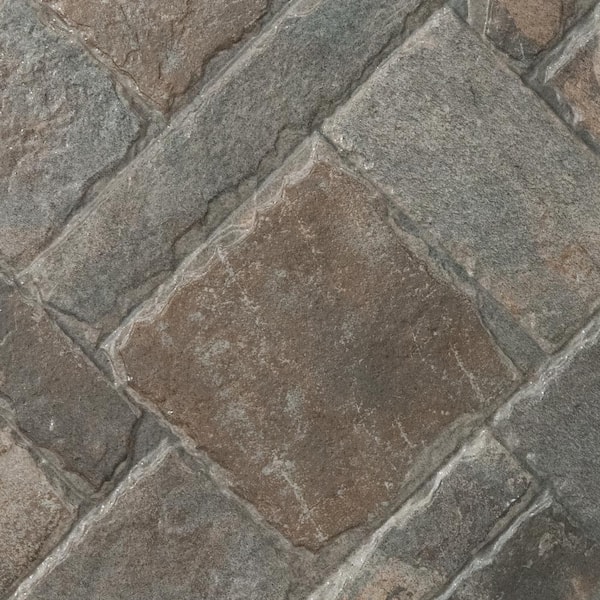 MSI Larkstone Anthracite 17 in. x 26 in. Matte Porcelain Patterned