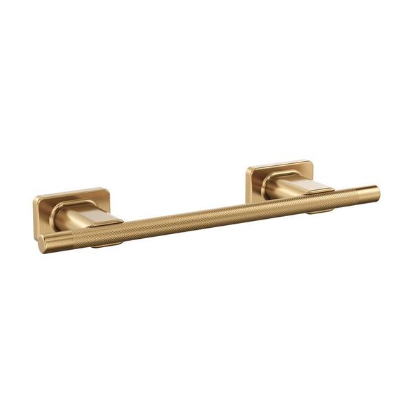 Bronx 9 in. Wall Mounted Towel Bar in Champagne Bronze