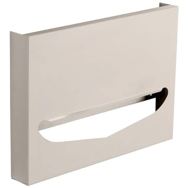 Franklin Brass Toilet Seat Cover Cabinet in Stainless