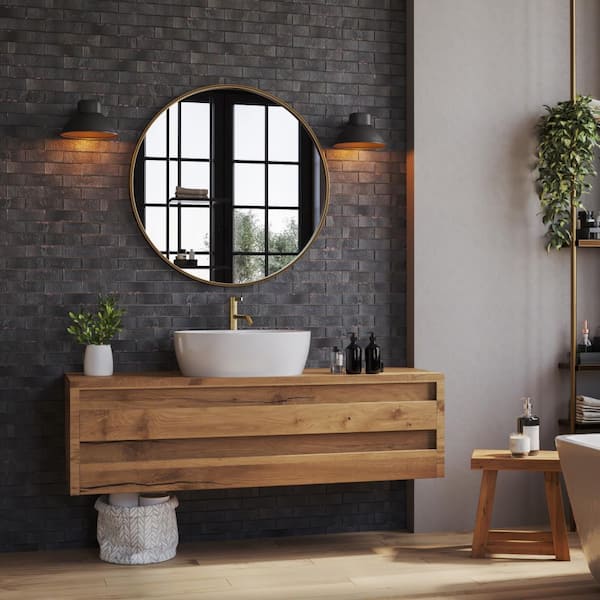 Sequoia Nero 2-1/2 in. x 9-7/8 in. Ceramic Wall Tile (5.76 sq. ft./Case)