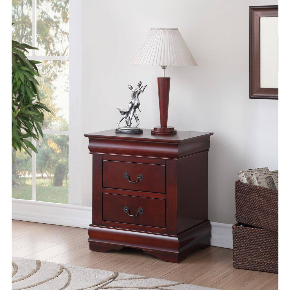 Cherry wood nightstands for sale discount