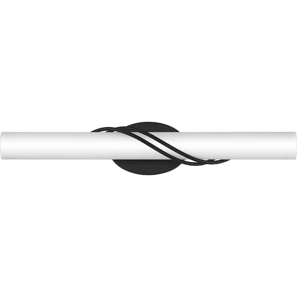 Quoizel Serenade 25.25 in. Matte Black Integrated LED Vanity Light