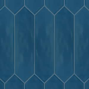 LuxeCraft Galaxy Matte 3 in. x 12 in. Glazed Ceramic Picket Wall Tile (8.8 sq. ft./Case)