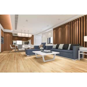 Take Home Sample- Teton Hickory Oak 6 in. x 6 in. Engineered Hardwood Click Lock Waterproof Flooring