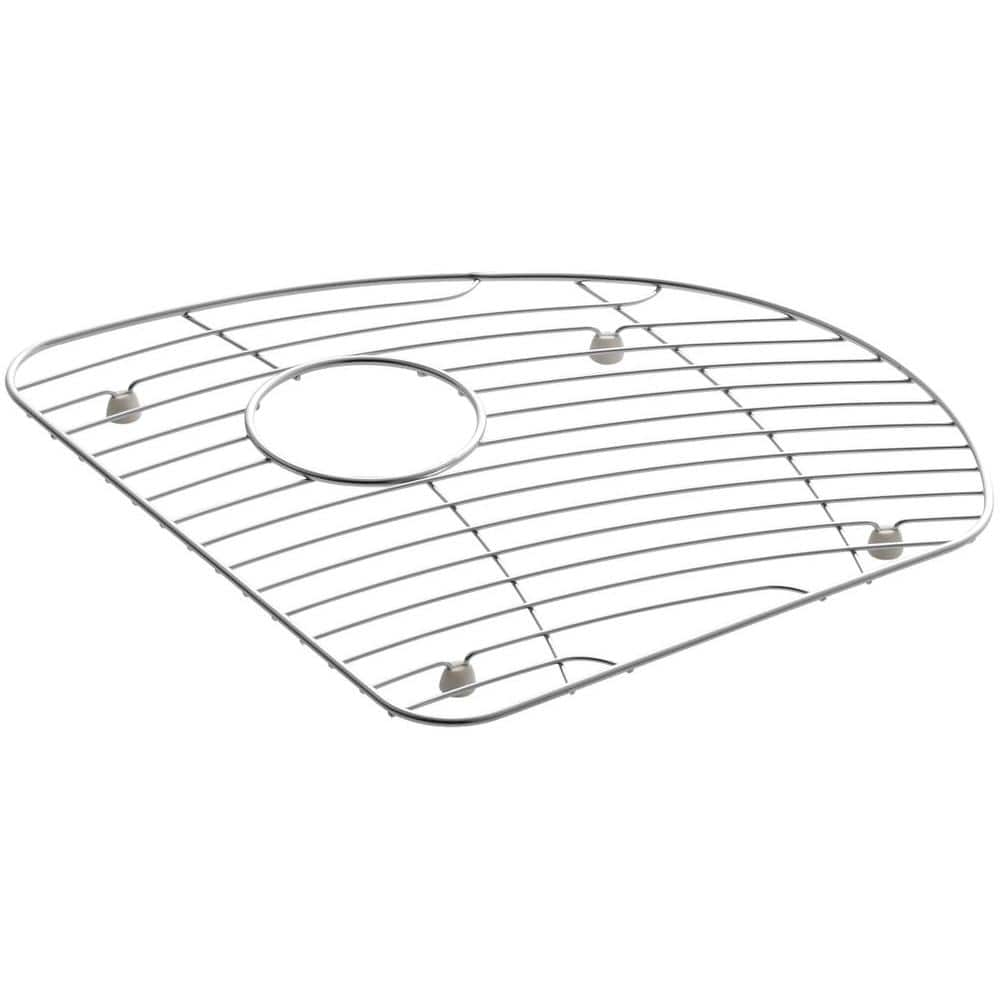 Undertone 14-1/4 in. x 14-3/4 in. Bottom Bowl Rack for Right-Hand Bowl in S