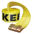 30 ft. x 4 in. x 15,000 lbs. Winch Strap with Flat Hook