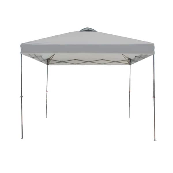 Garden Winds RipLock 350 Slate Gray Replacement Canopy for crown shades ...