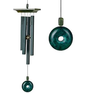 Signature Collection, Woodstock Jade Chime, 22 in. Green Wind Chime JC