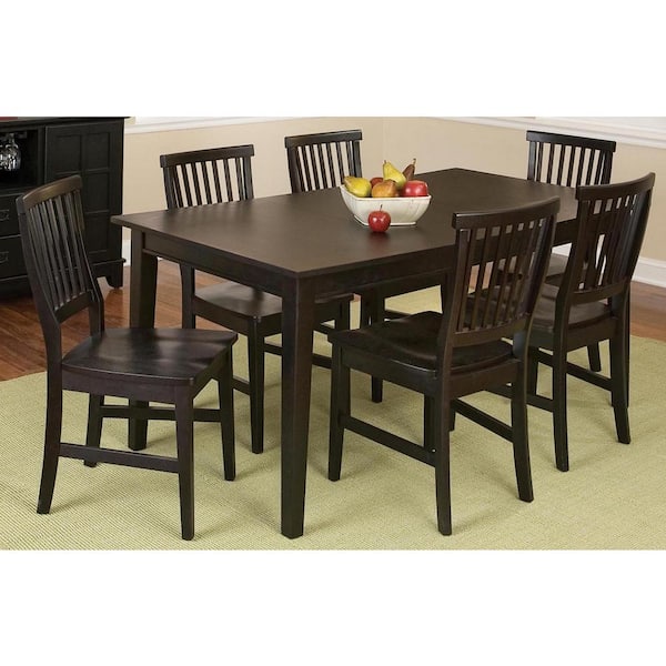 Homestyles Arts And Crafts 7 Piece, 7 Piece Dining Table