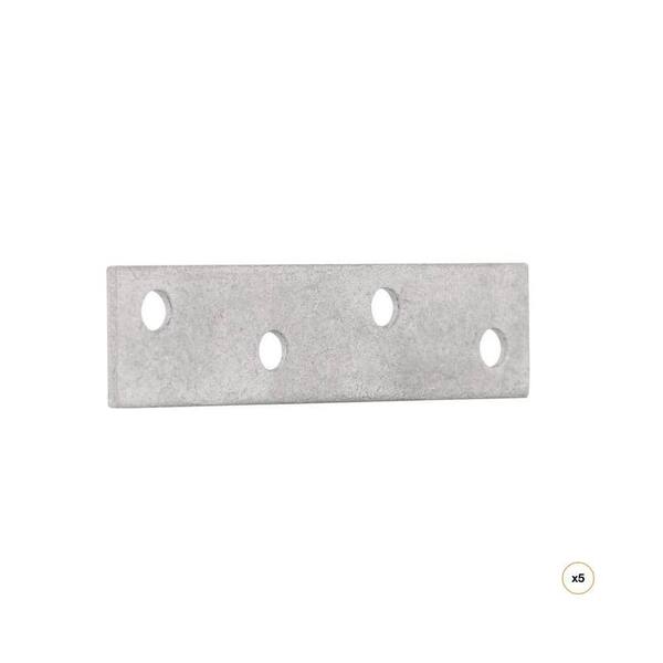 3 in. Galvanized Mending Plate (10-Pack)