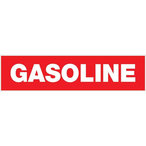 Hillman 2 in. x 8 in. Gasoline Sign