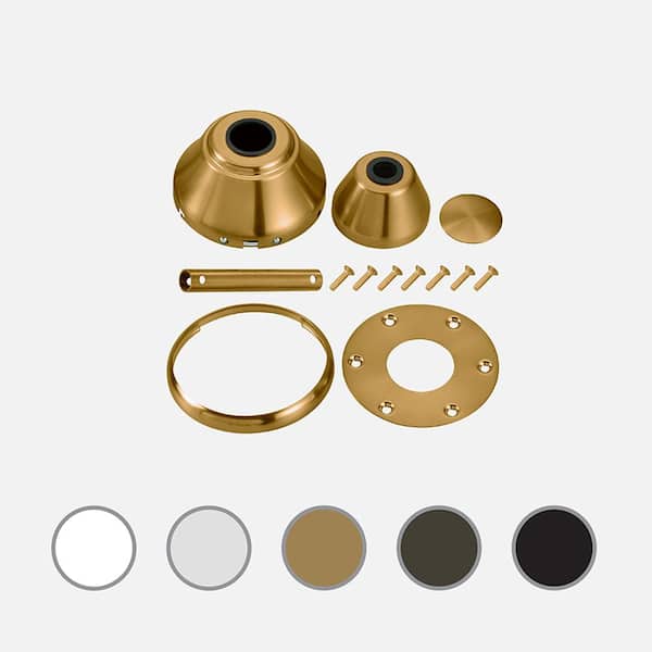 Generation Lighting - Maverick Max 70 in. Modern Indoor/Outdoor Matte Black Ceiling Fan with Matte Black Blades and 6-Speed Remote Control