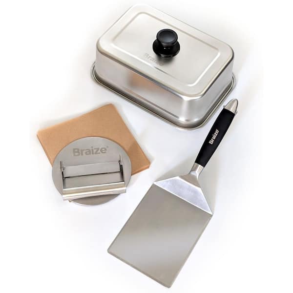 Burger Press Set w/ Dome