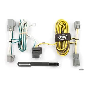 CURT Custom Vehicle-Trailer Wiring Harness, 4-Flat, Select Caravan