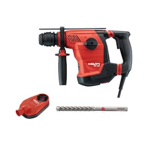 120-Volt 8.6 Amp Corded 1-1/8 in. SDS Plus TE 30 AVR Rotary Hammer Drill with TE-CX Drill Bit and DRS-D Kit