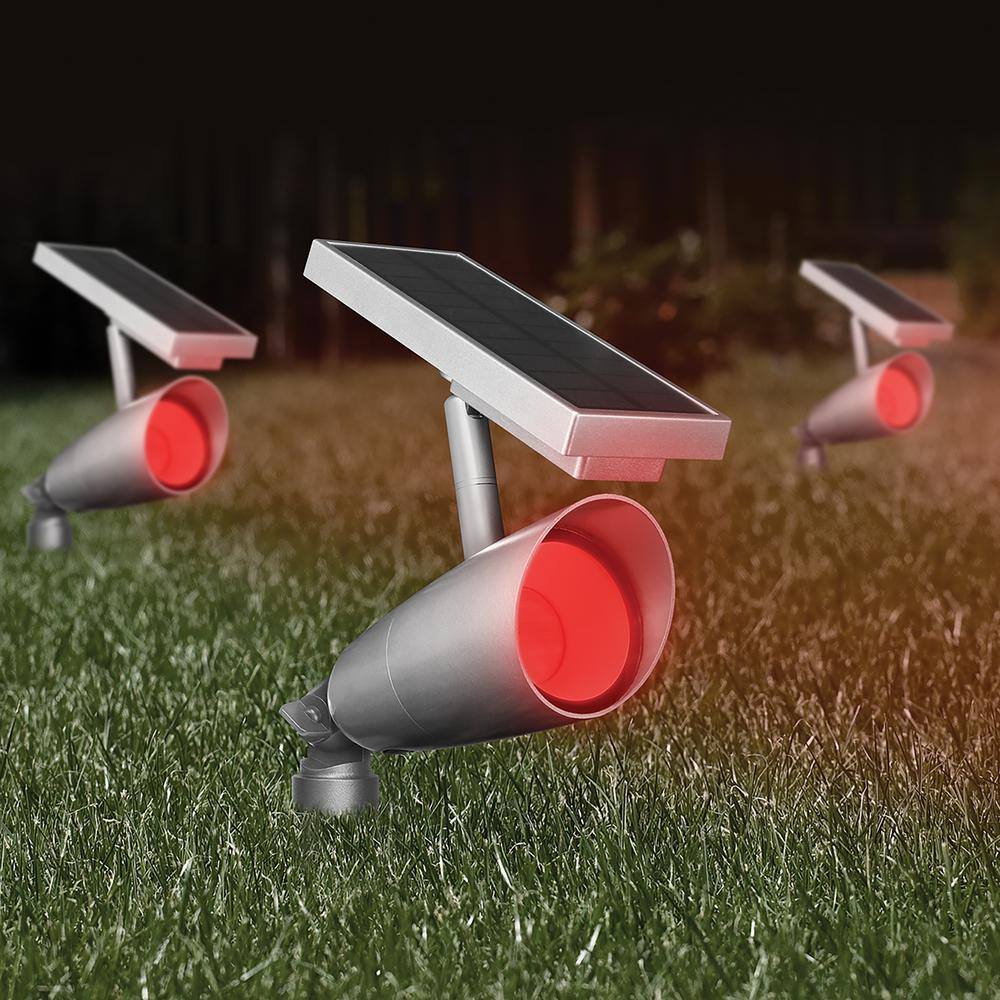 Feit Electric Brushed Nickel Solar Powered 100W LED Spotlight