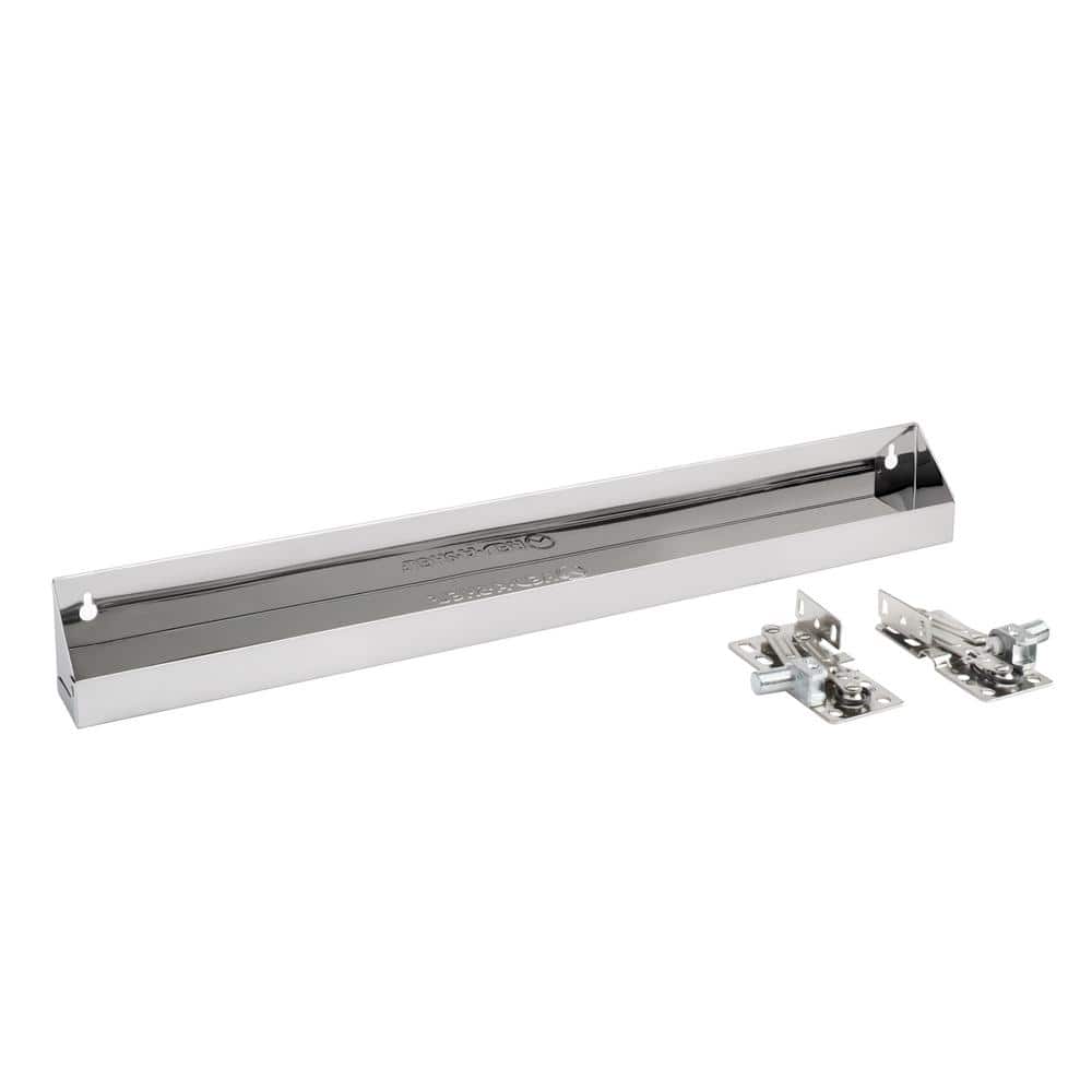 Rev-A-Shelf Stainless Steel 25 in. Tip Out Tray for Sink Base Cabinet w ...