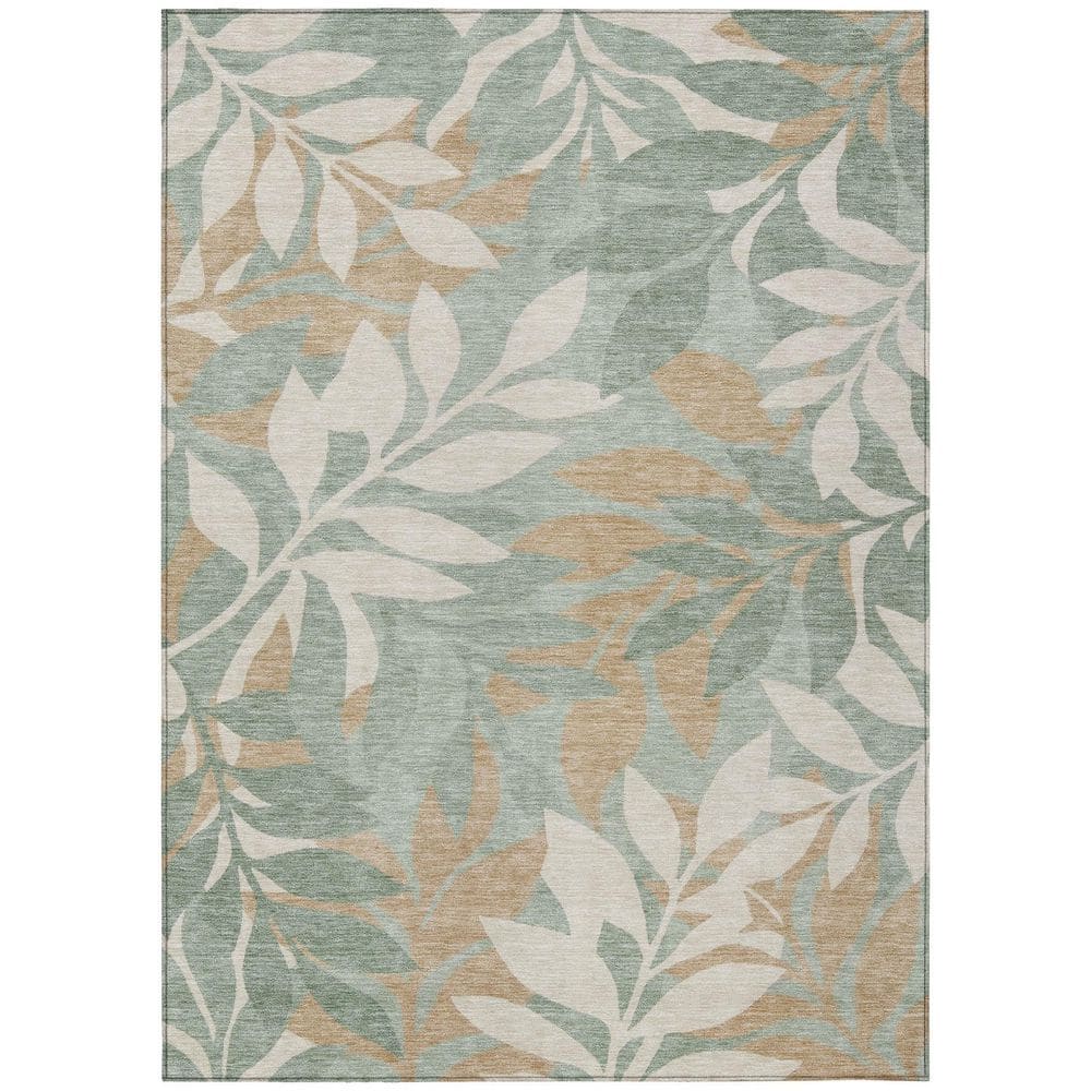 Chantille Machine Washable Indoor/Outdoor Abstract ACN2955 Cactus 3 ft. x 5 ft. Area Rug price history on PriceWatchPro