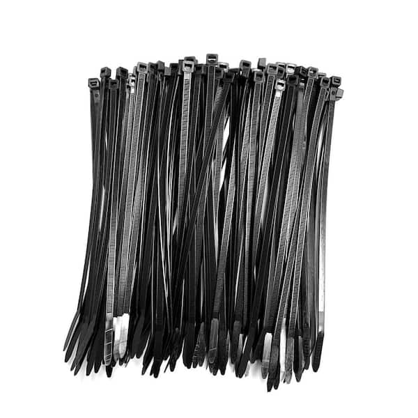 100 Ft 3/4 Split Wire Loom Tubing Combo 100 Pcs 4 Nylon Cable Zip Ties -  Best Connections