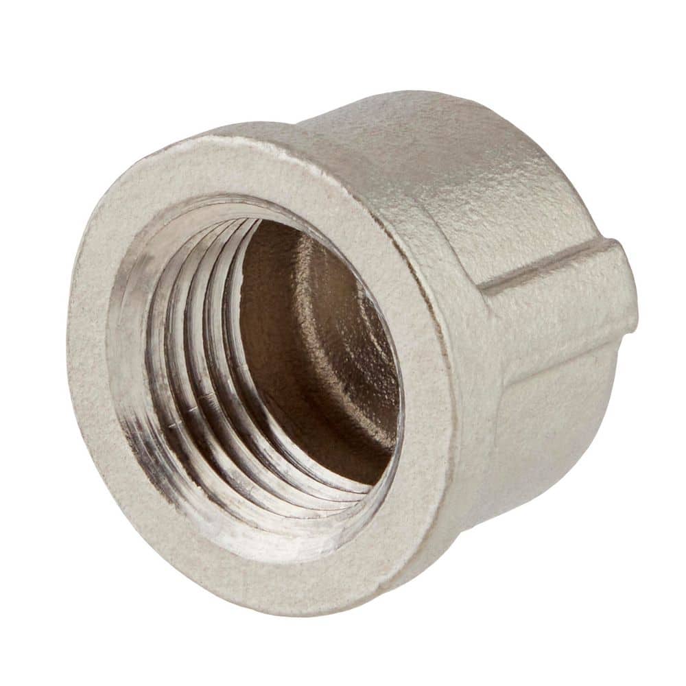 ProLine 1/2 in. Stainless Steel Pipe Cap 860489 - The Home Depot