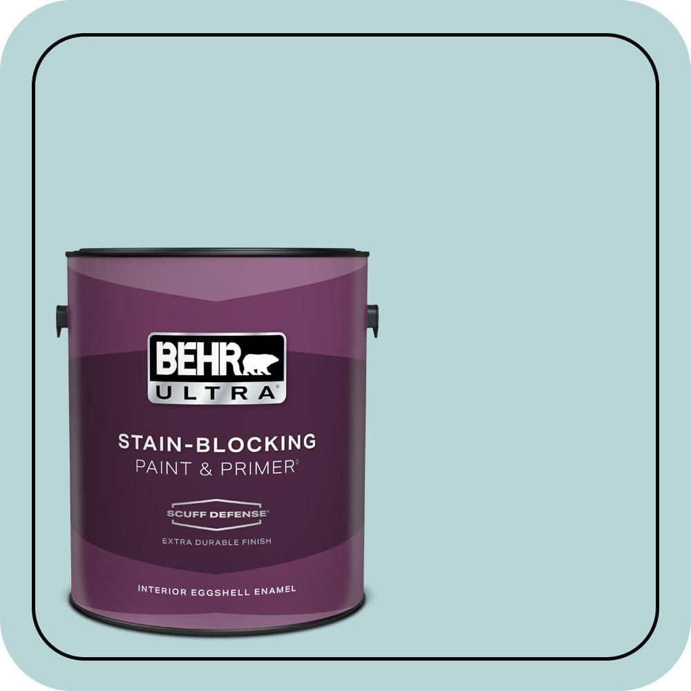 1 gal. #510E-2 Rhythmic Blue Extra Durable Eggshell Enamel Interior Paint & Primer price history on PriceWatchPro